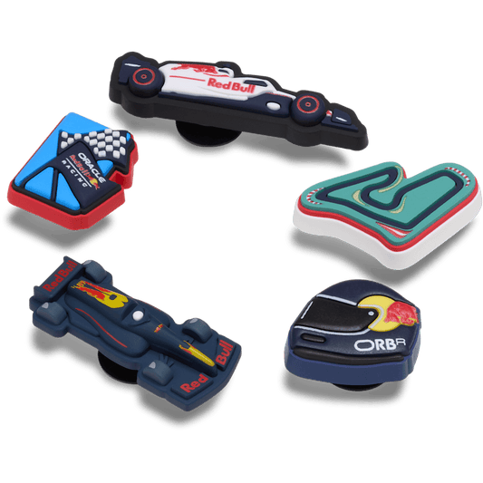 Oracle Red Bull Racing Crocs 5 Pack Jibbitz - US 3332