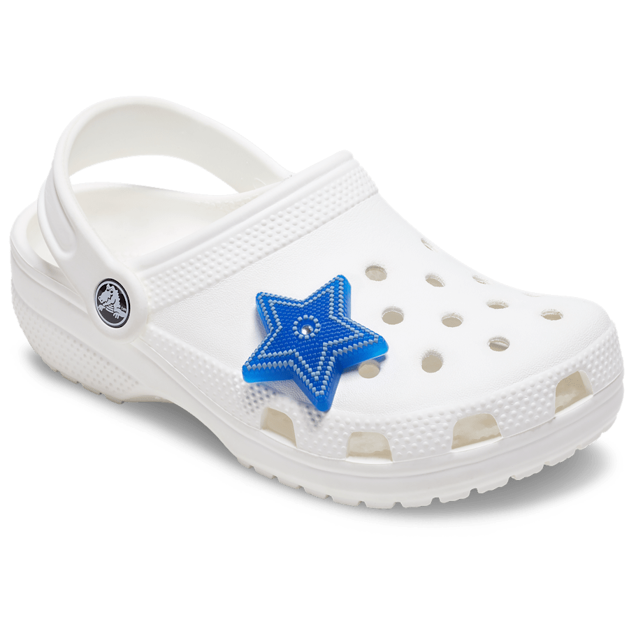 Lights Up Blue Star With Gem - US 3562