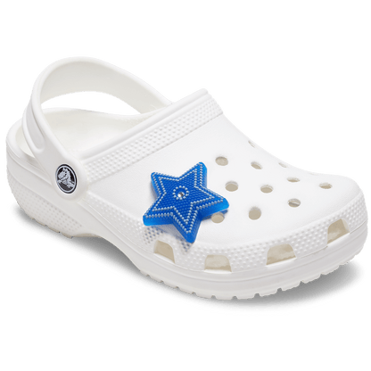 Lights Up Blue Star With Gem - US 3562