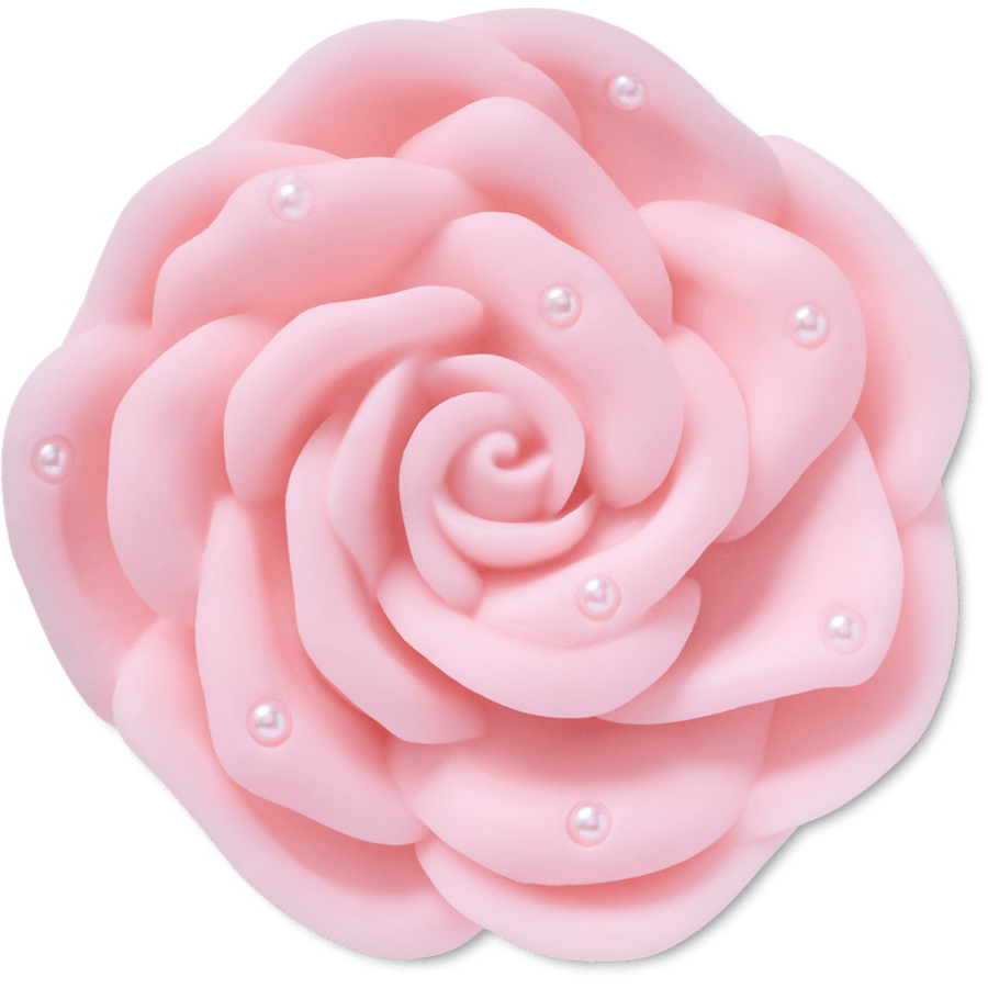 Pink Rose With Pearls - US 6231