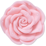 Pink Rose With Pearls - US 6231