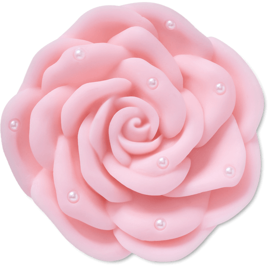 Pink Rose With Pearls - US 6231