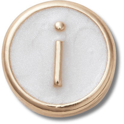Tiny Pearlized Letter I - US 2481