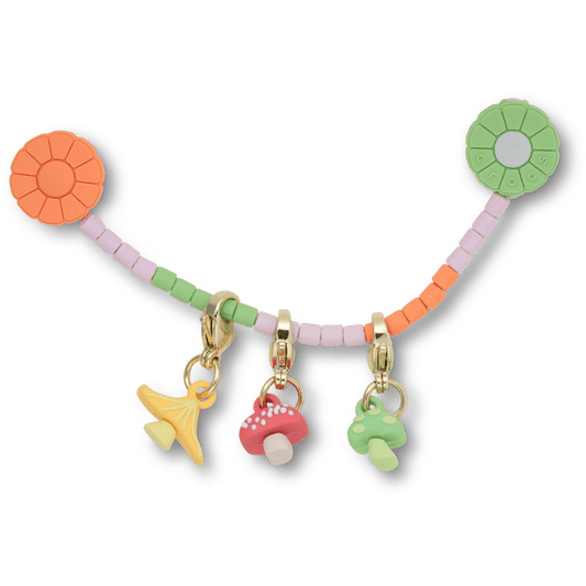 Pastel Floral Mushroom Chain - US 5020