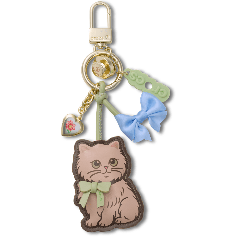 Romantic Persian Kitten Bag Charm - US 0180