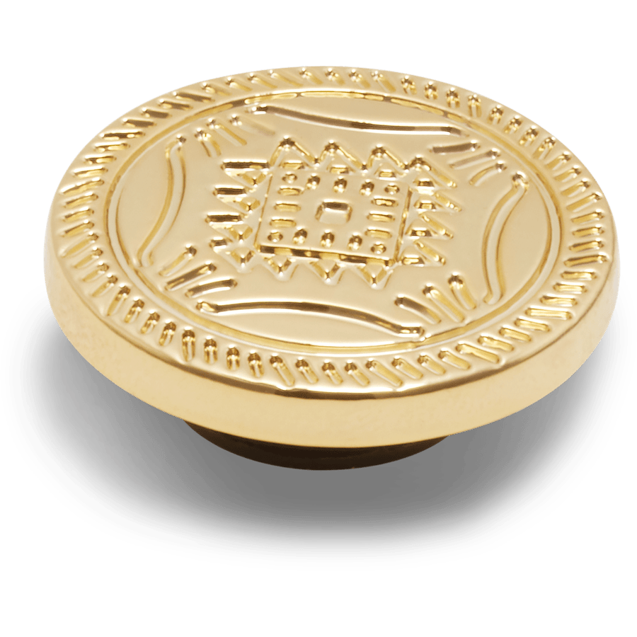 14K Gold Circle Emblem - US 1219