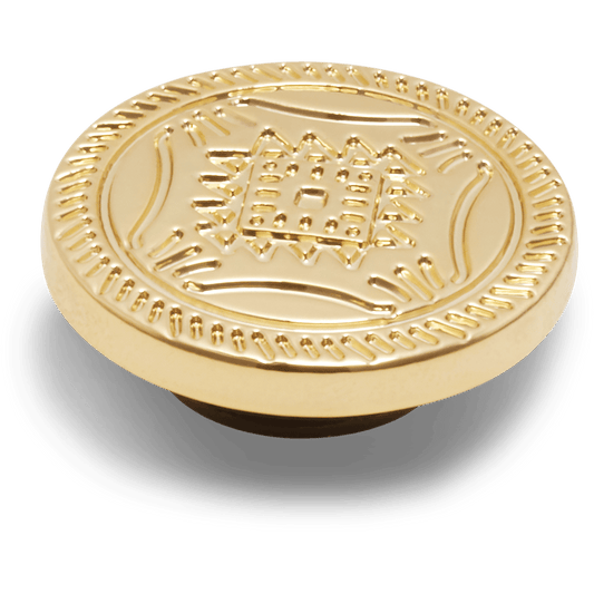 14K Gold Circle Emblem - US 1219