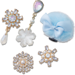 Elevated Snowflake and Puff 5 Pack - US 2812