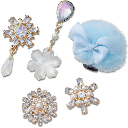 Elevated Snowflake and Puff 5 Pack - US 2812