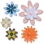 Faux Leather Floral 5 Pack - US 0393