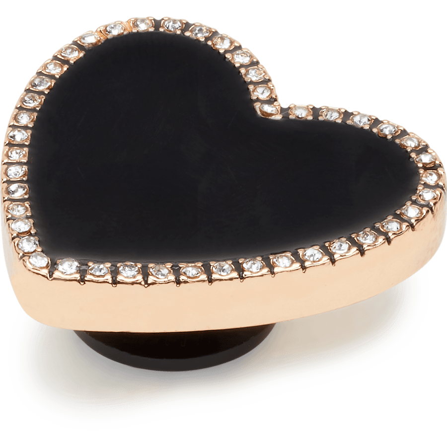 Black Heart with Gold Outline - US 0560