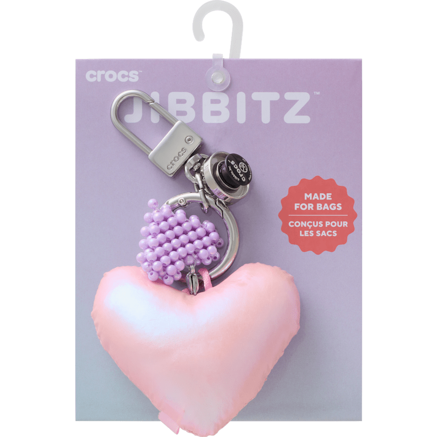 Double Heart Bag Charm - US 0367