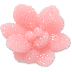 Beaded Pink Flower - US 1020