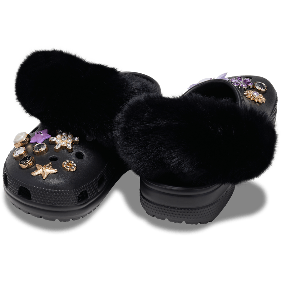 Faux Fur Back Strap Scrunchie Btc - US 5503