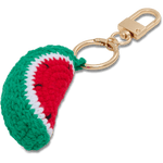 Crochet Watermelon Bag Charm - US 3862
