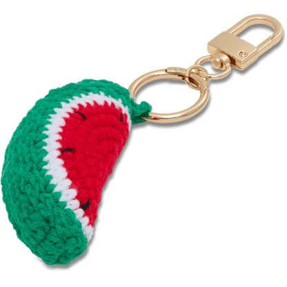 Crochet Watermelon Bag Charm - US 3862