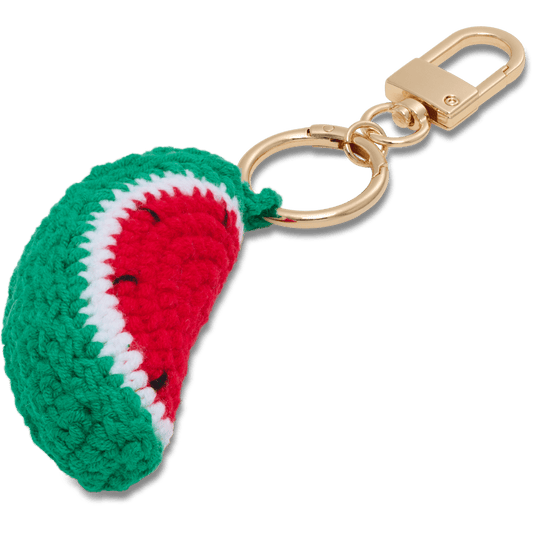Crochet Watermelon Bag Charm - US 3862