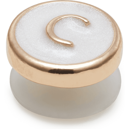 Tiny Pearlized Letter C - US 0922