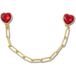 Gold Paperclip Bag Chain - US 6116