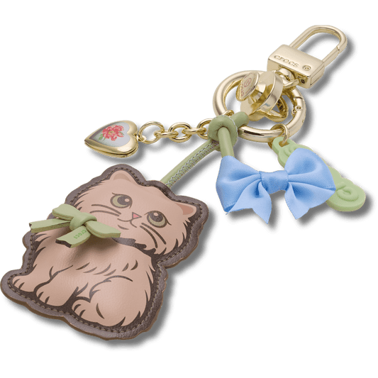 Romantic Persian Kitten Bag Charm - US 0180