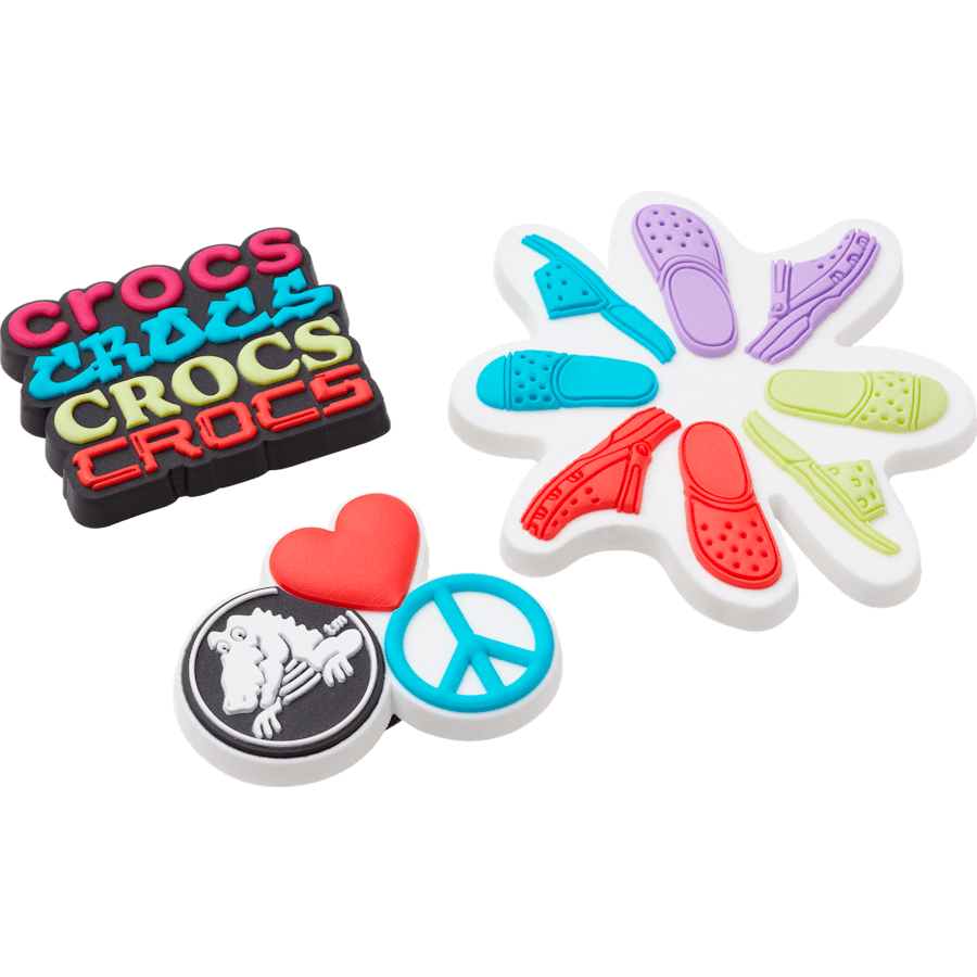 Crocs Fan Jibbitz 3 Pack - US 9508