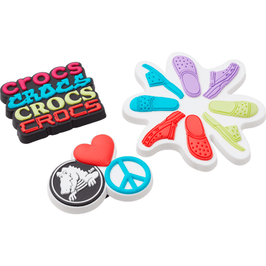 Crocs Fan Jibbitz 3 Pack - US 9508