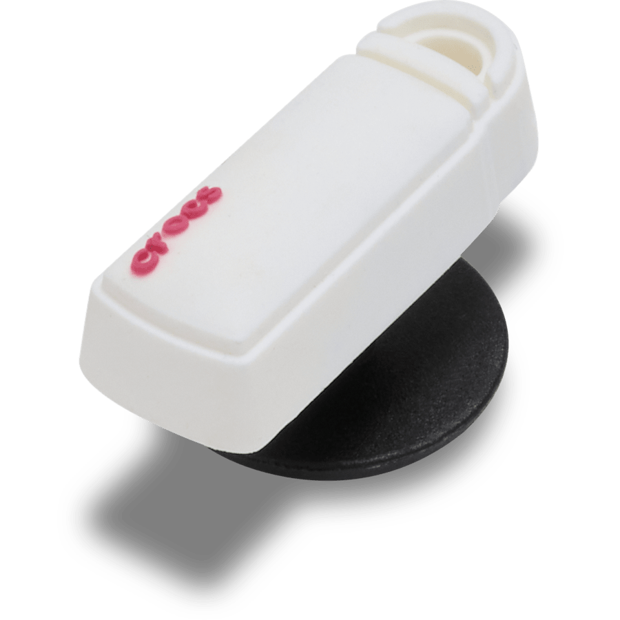White And Pink Water Bottle - US 6554