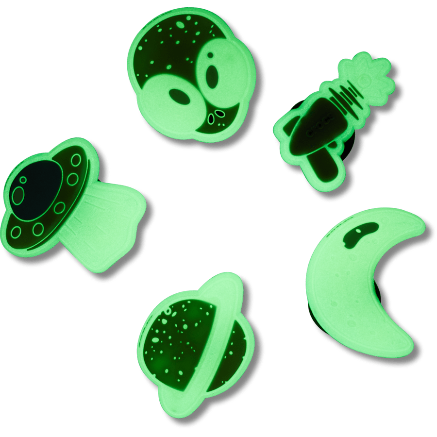 Glow In The Dark Space 5 Pack - US 2178