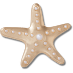 Gold and Pearl Starfish - US 1080