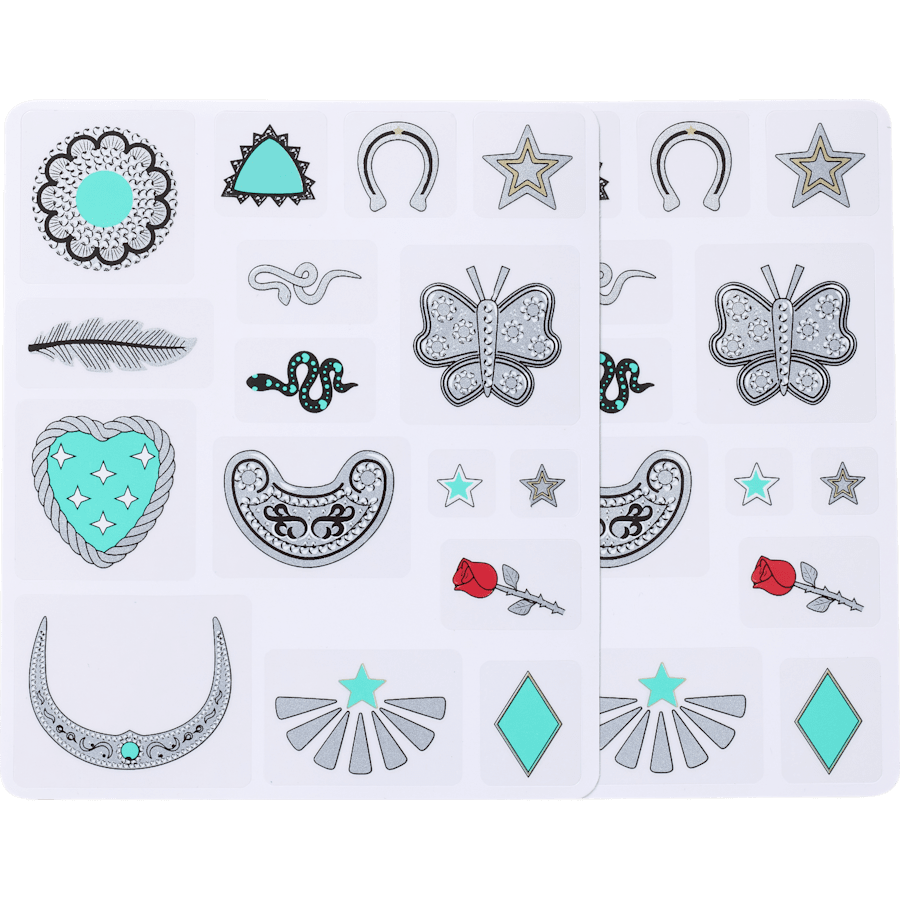 Western Shoe Tattoos - US 9120