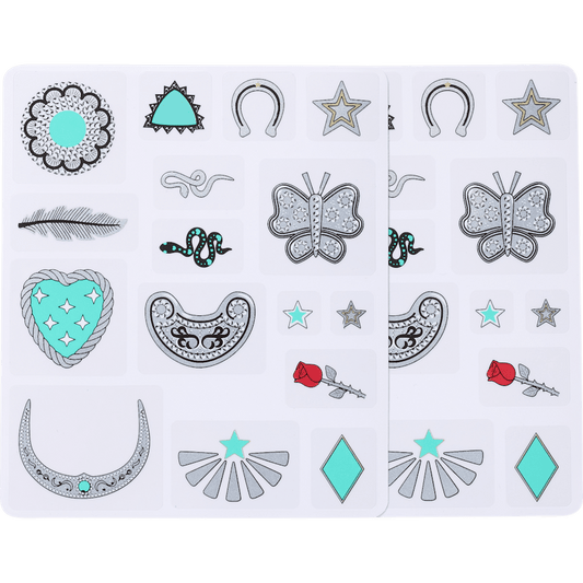Western Shoe Tattoos - US 9120