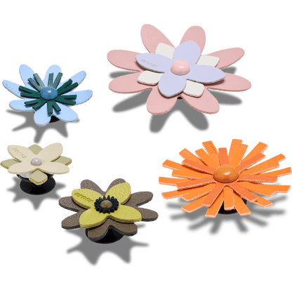 Faux Leather Floral 5 Pack - US 0393
