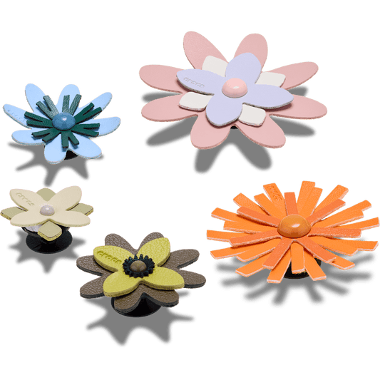Faux Leather Floral 5 Pack - US 0393