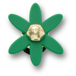 Retro Green Spinner Flower - US 6615