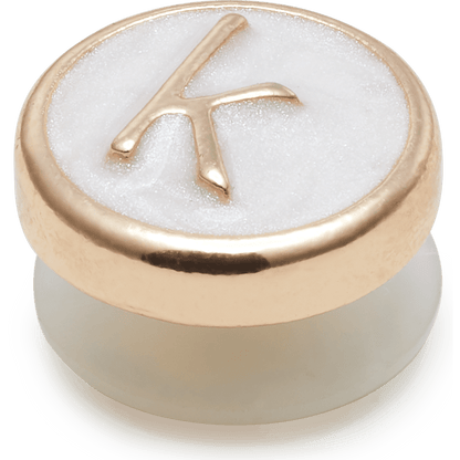 Tiny Pearlized Letter K - US 1968