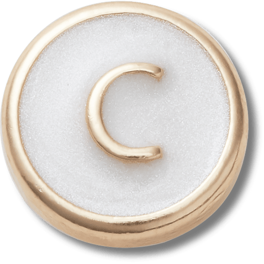 Tiny Pearlized Letter C - US 0922