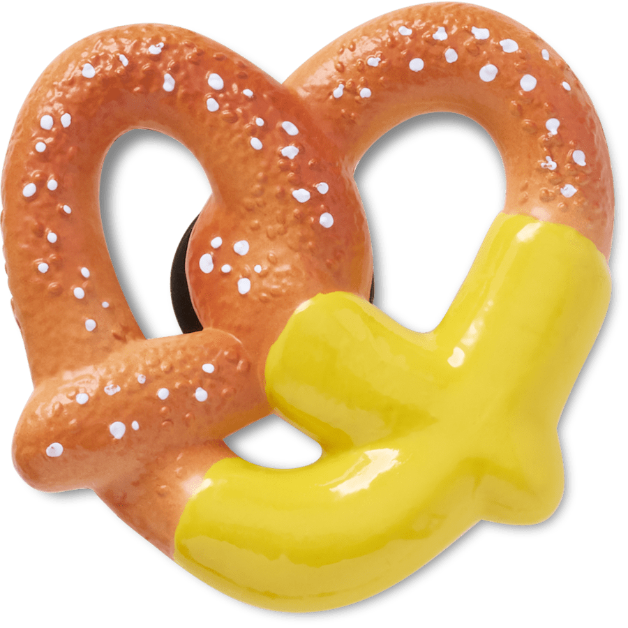 Pretzel Dipped in Mustard - US 5102