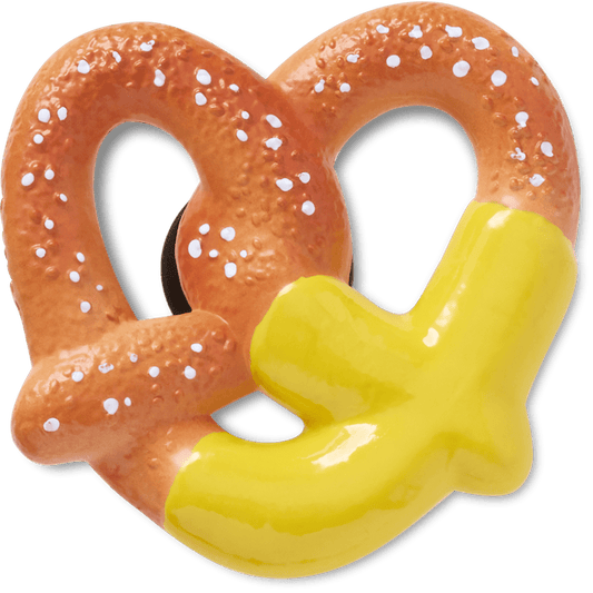 Pretzel Dipped in Mustard - US 5102
