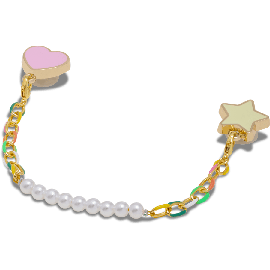 Pearl and Rainbow Bag Chain - US 4666