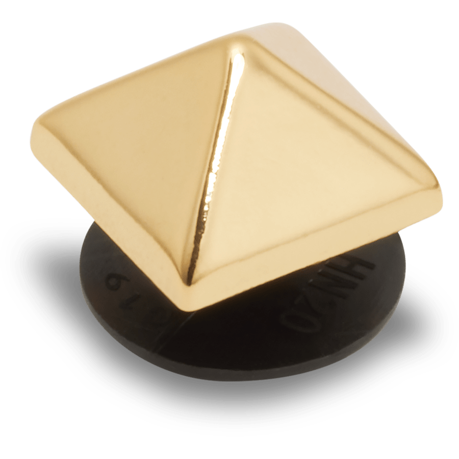 14K Gold Stud - US 2593