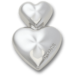 Silver Double Heart - US 9327