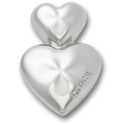 Silver Double Heart - US 9327