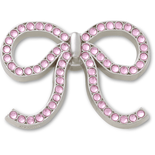 Pink Glittery Bow - US 8841