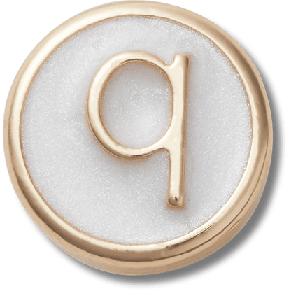 Tiny Pearlized Letter Q - US 2227