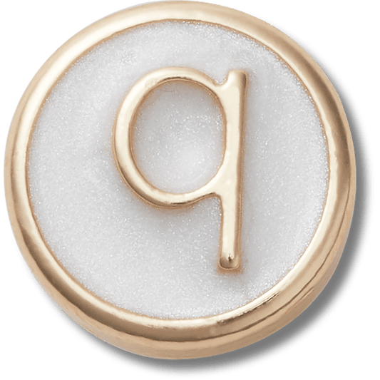 Tiny Pearlized Letter Q - US 2227