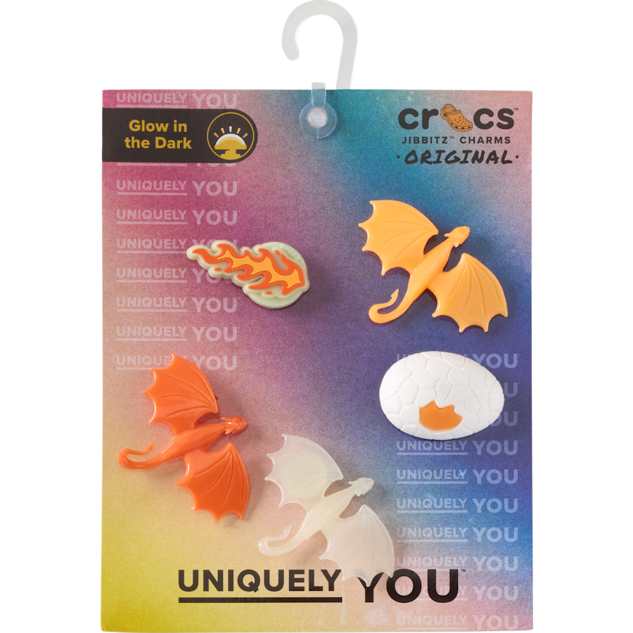 Glow In The Dark Dragon 5 Pack - US 3532