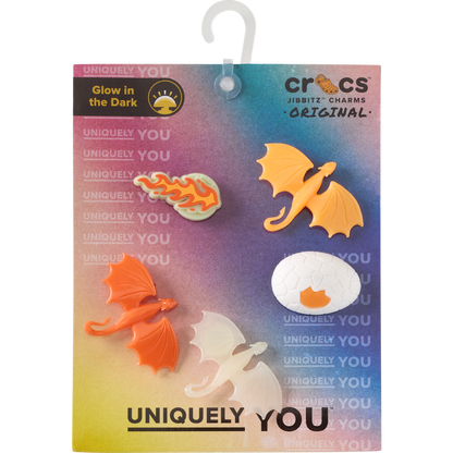 Glow In The Dark Dragon 5 Pack - US 3532