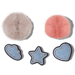 Denim and Pink Puff 5 Pack - US 0375