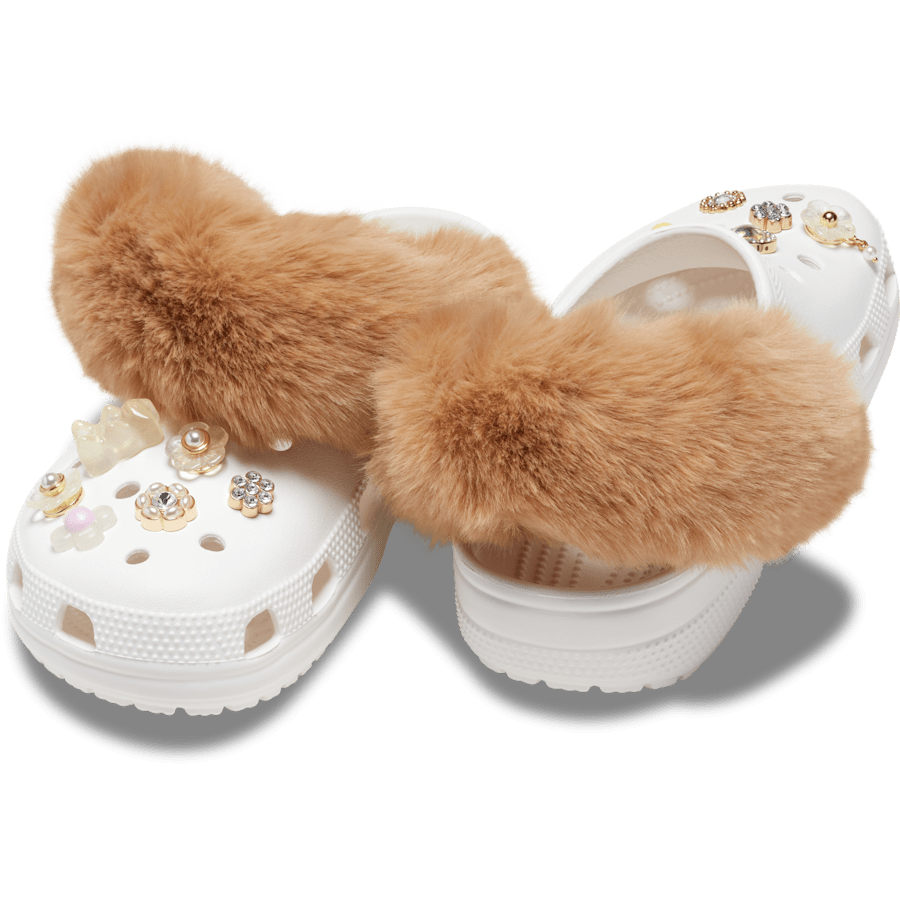 Faux Fur Back Strap Scrunchie Btc - US 1564