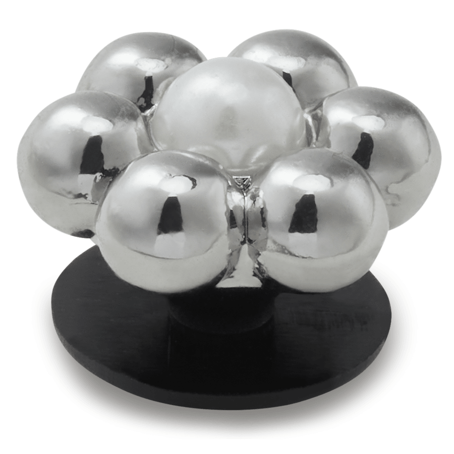 Silver and Pearl Tiny Floral - US 9388
